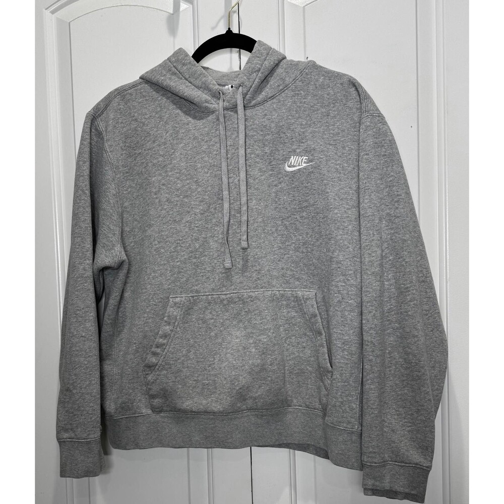 LADIES NIKE GRAY HOODIE   SIZE M